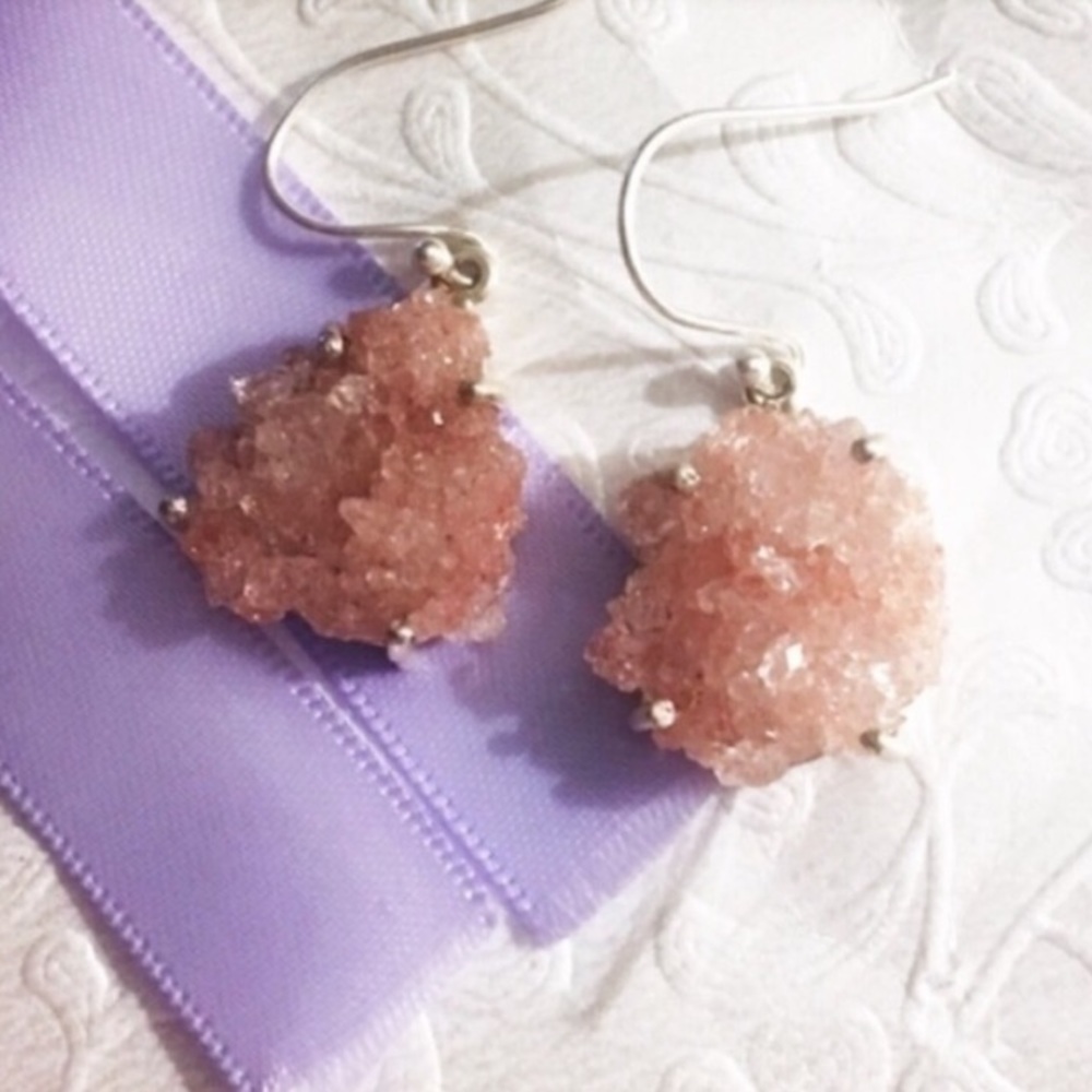 Beautiful Apophyllite Gemstone Earrings